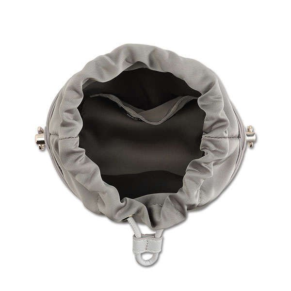 シンプルエンボスデイジー ドロストショルダー（ライトブルー）