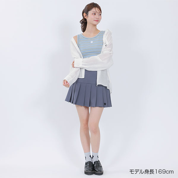 シアーUVシャツ ブラウス（ホワイト）