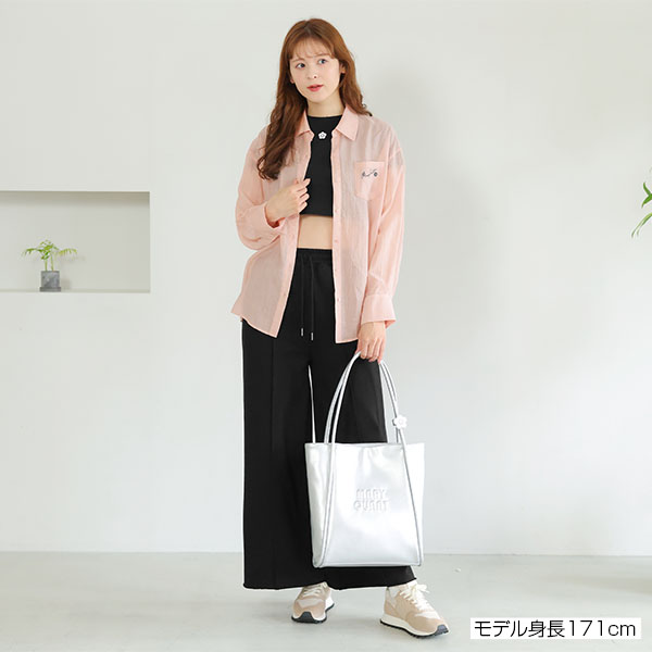 シアーUVシャツ ブラウス（ピンク）