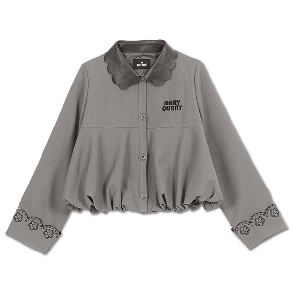 デイジースカラップ ジャケット（グレー）