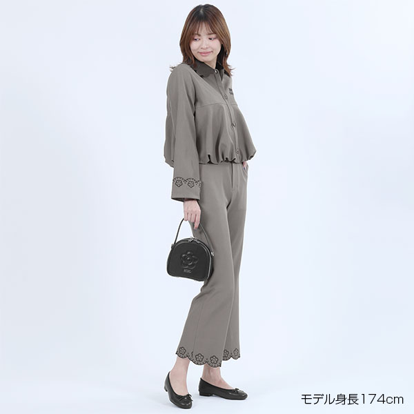 デイジースカラップ ジャケット（グレー）