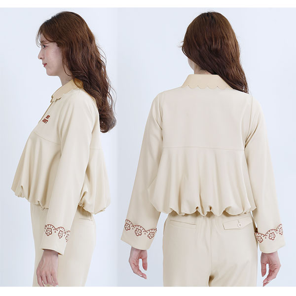 デイジースカラップ ジャケット（ベージュ）