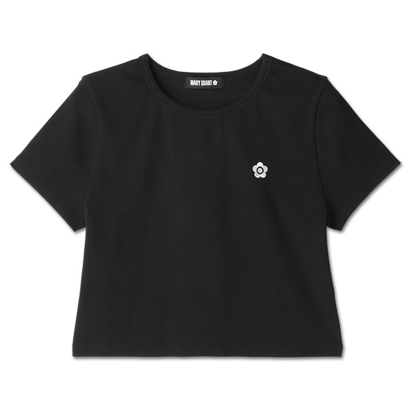 リブコンパクト Tシャツ（ブラック）