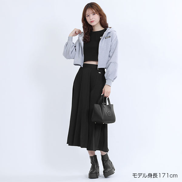 リブコンパクト Tシャツ（ブラック）