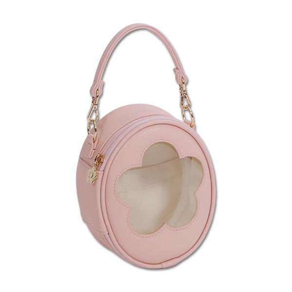 デイジークリアフレーム フェイバリットポーチ（ピンク）