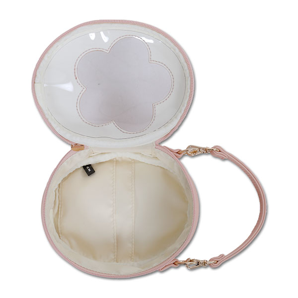 デイジークリアフレーム フェイバリットポーチ（ピンク）