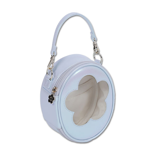 デイジークリアフレーム フェイバリットポーチ（オーロラブルー）