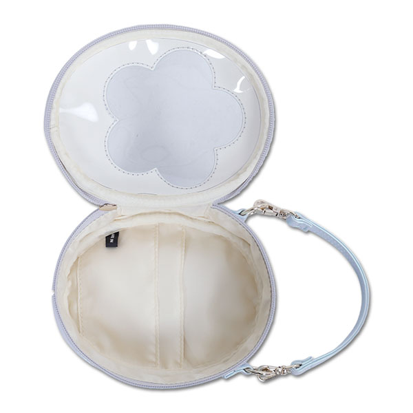 デイジークリアフレーム フェイバリットポーチ（オーロラブルー）