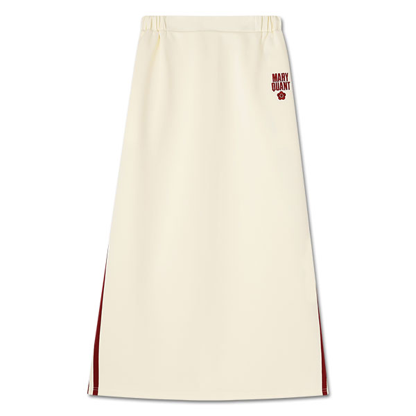 バイカラートラック スカート（アイボリー）