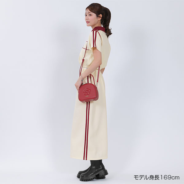 バイカラートラック スカート（アイボリー）