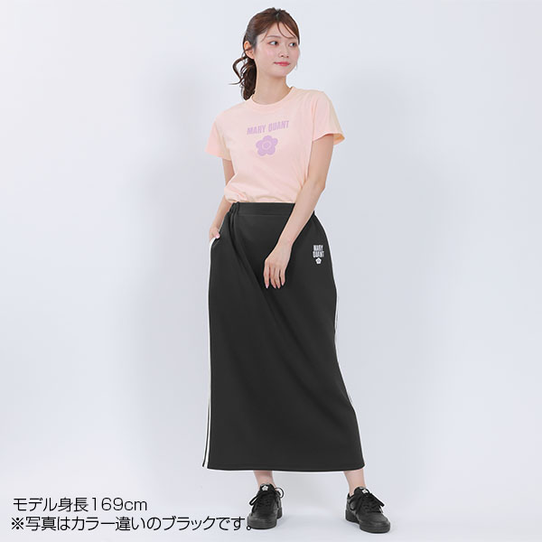 バイカラートラック スカート（アイボリー）