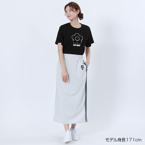 バイカラートラック スカート（ブルー）