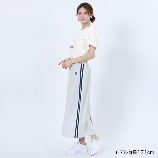 バイカラートラック スカート（ブルー）