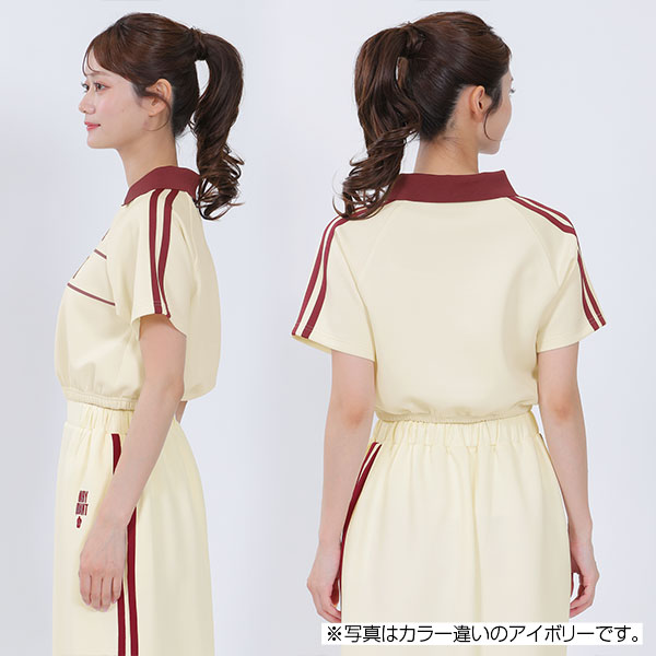 バイカラートラック プルオーバー（ブルー）