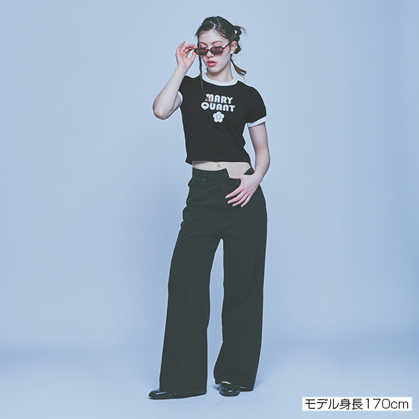 コンパクトリンガー Tシャツ（ブラック）