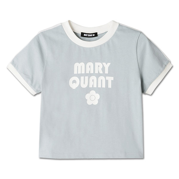 コンパクトリンガー Tシャツ（ブルーグレー）