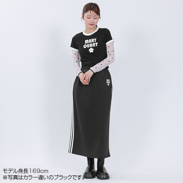 コンパクトリンガー Tシャツ（ブルーグレー）