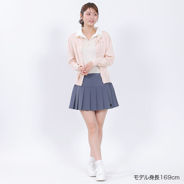 ビジューボタン カーディガン（ピンク）