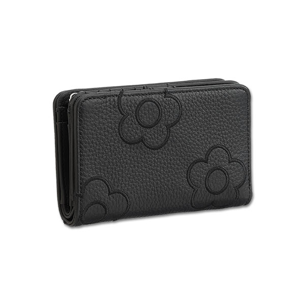 エンブロデイジーライン Lウォレット（ブラック）