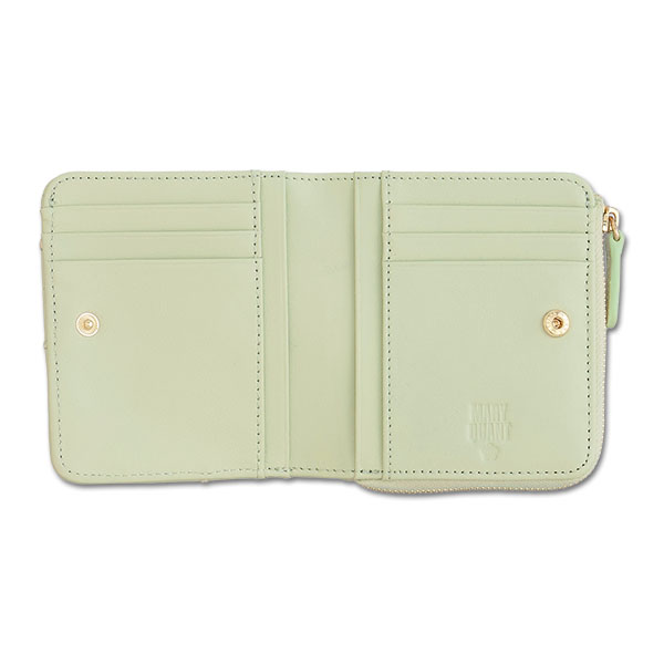エンブロデイジーライン ウォレット（ライトグリーン）