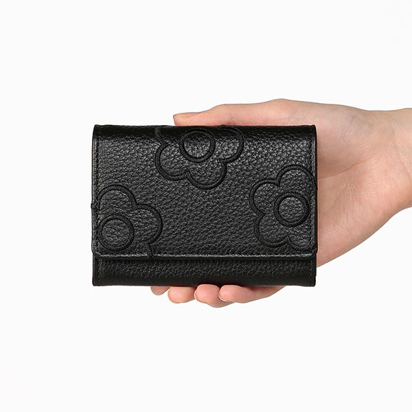 エンブロデイジーライン カードケース（ブラック）