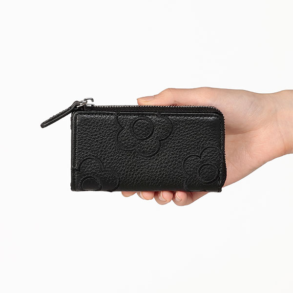 エンブロデイジーライン マルチキーケース（ブラック）