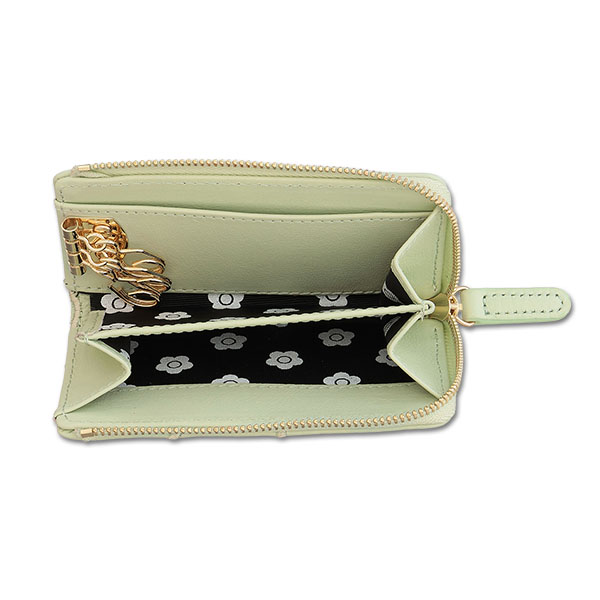 エンブロデイジーライン マルチキーケース（ライトグリーン）