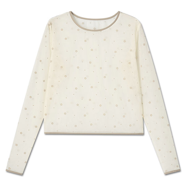 シアーフロッキー プルオーバー（ベージュ）