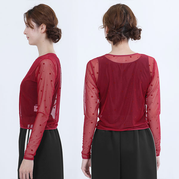 シアーフロッキー プルオーバー（レッド）