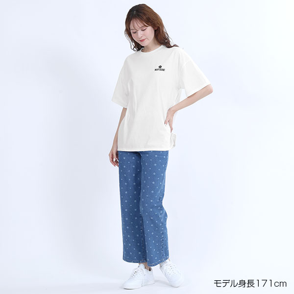 シンプルロゴビッグ Tシャツ（ホワイト）