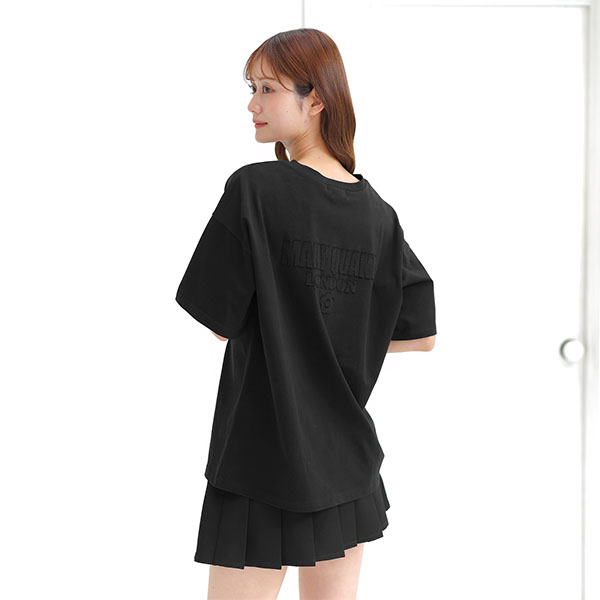 バックアップリケ Tシャツ（ブラック）