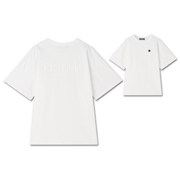 バックアップリケ Tシャツ（ホワイト）