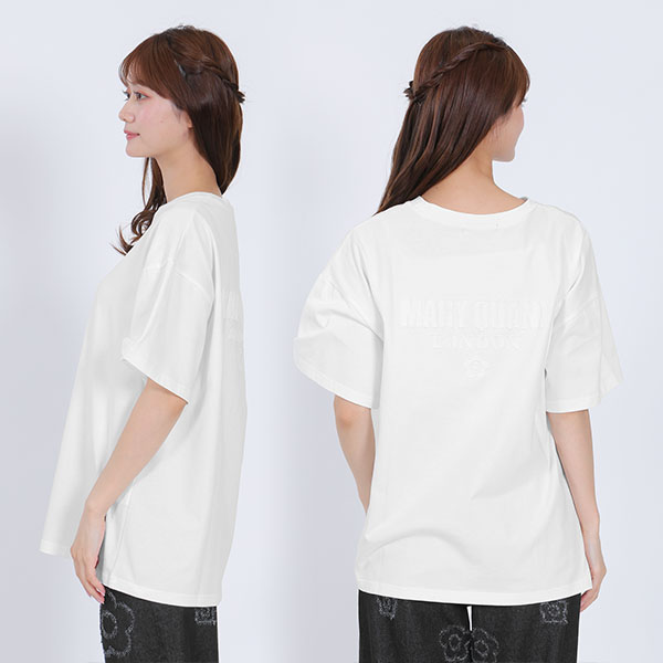 バックアップリケ Tシャツ（ホワイト）