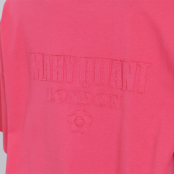 バックアップリケ Tシャツ（フューシャピンク）