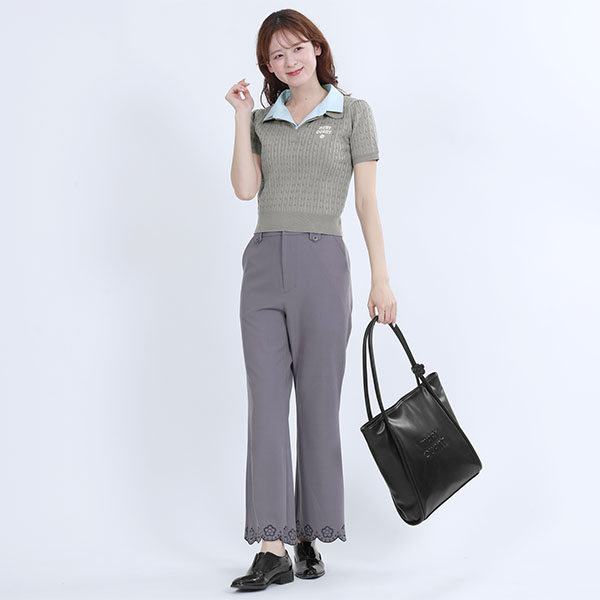 デイジーパッチムーヴ トート（ブラック）