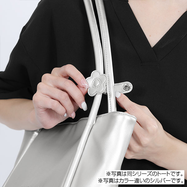 デイジーパッチムーヴ ミニトート（ブラック）