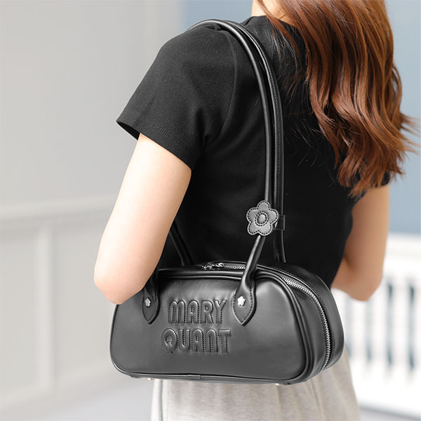 デイジーパッチムーヴ ミニトート（ブラック）