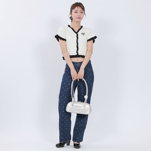 デイジーパッチムーヴ ミニトート（シルバー）