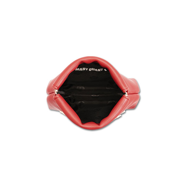 レトロロゴパッチ バネクチポーチ（レッド）