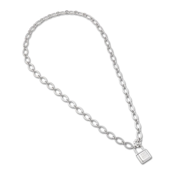 パドロック ネックレス（シルバー）
