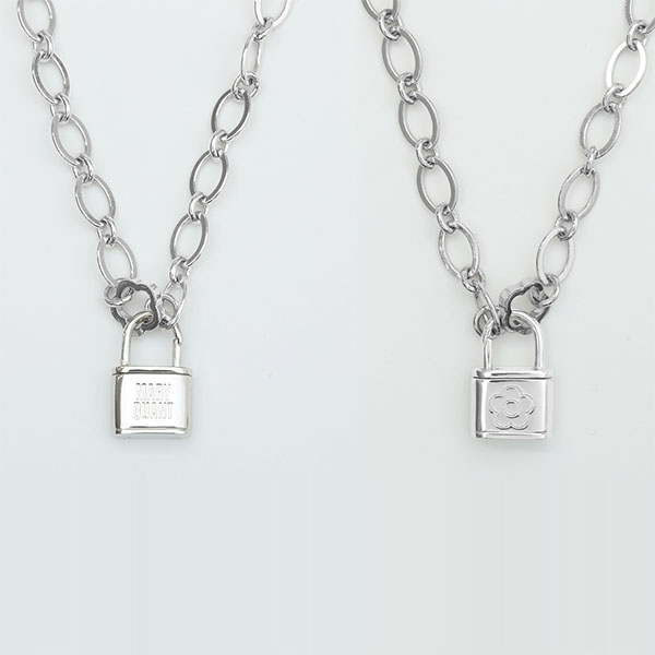 パドロック ネックレス（シルバー）
