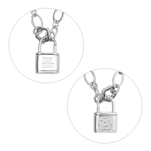 パドロック ネックレス（シルバー）