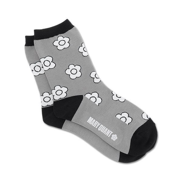 カートゥーンデイジー ソックス（グレー）