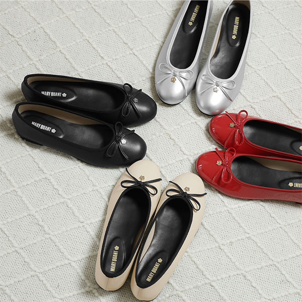 デイジーメタルバレエ シューズ（ブラック）