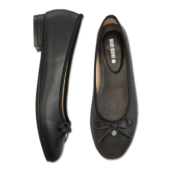 デイジーメタルバレエ シューズ（ブラック）