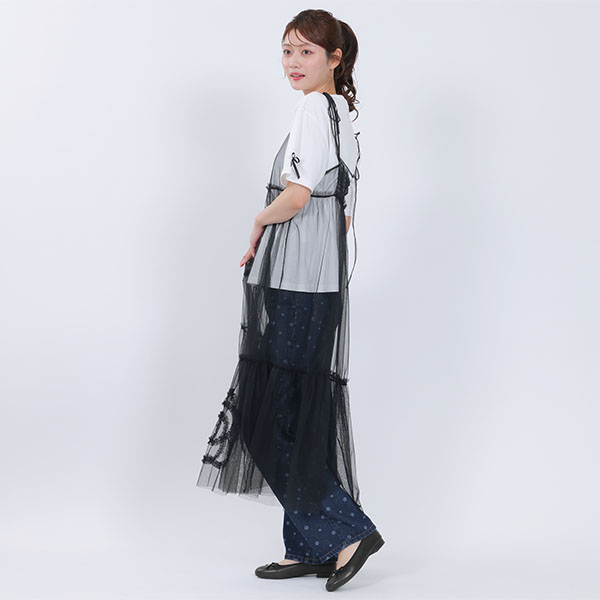 デイジーメタルバレエ シューズ（ブラック）