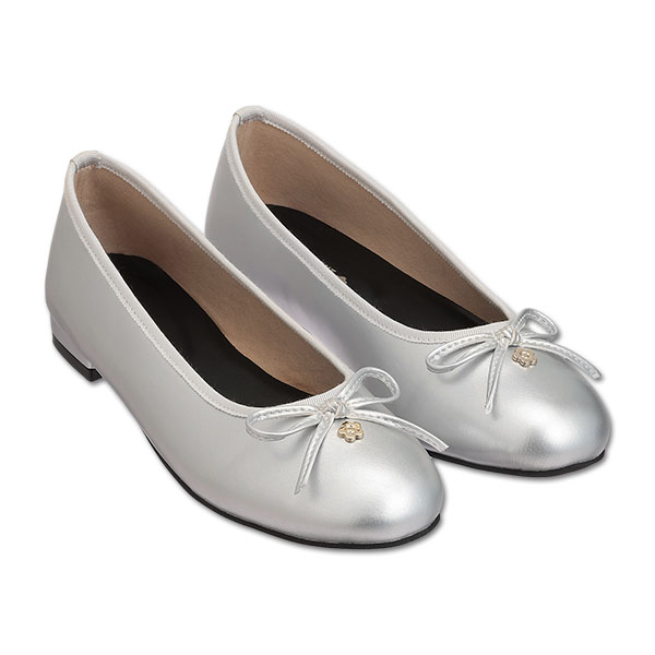 デイジーメタルバレエ シューズ（シルバー）
