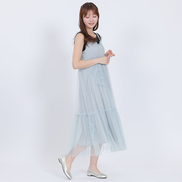 デイジーメタルバレエ シューズ（シルバー）