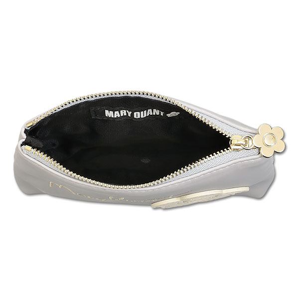 サインロゴデイジーパッチ 舟型ティッシュケース（パープル）