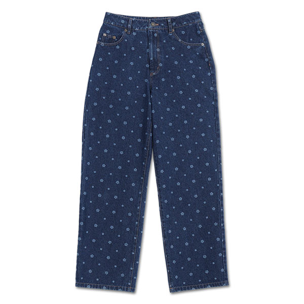 デイジードットデニム パンツ（ネイビー）
